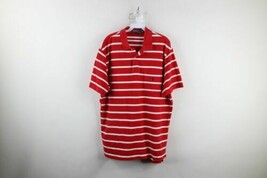Vintage 90s Ralph Lauren Mens XL Faded Striped Color Block Collared Polo... - $44.50