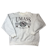 Vintage Umass University Massachusetts Amherst Minutemen Crewneck Size L... - $55.17 CAD