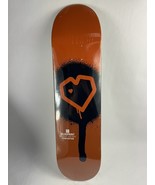 BLUEPRINT skateboards deck 8” RARE quality Spray Heart Orange OG - $753.70 MXN