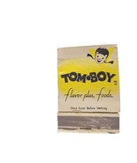 Vintage Matchbook Tomboy Grocery Store St Louis MO Advertising Front Strike - $18.44 CAD