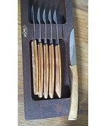 KNIVES STEAK CARVE HALL SET OF 6 - $25.00