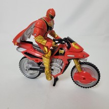 2005 Bandai Power Rangers Mystic Force Red Ranger Speeder Cycle + Action Figure - £11.64 GBP