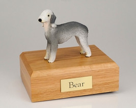 Bedlington Terrier Pet Funeral Cremation Urn Avail. 3 Different Colors 4 Sizes - $169.99+