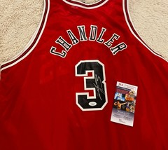 TYSON CHANDLER  Signed Autograph Chicago Bulls jersey COA JSA - £156.57 GBP