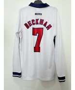 Soccer Jersey Blockcore England 1998/99 Home Long Sleeve Shirt Name Set ... - $39.99