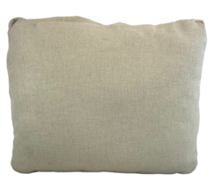 Decorative Throw Pillow, 22 x 26 Inches - Khaki - £15.89 GBP