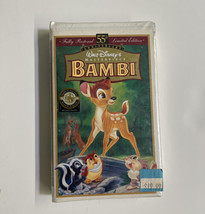 Walt Disney’s Bambi VHS 55th Anniversary Masterpiece Collection Brand New Sealed - £8.22 GBP