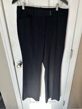 White House black market black dress pants size 8 slim flair - $34.65