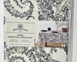 Bee &amp; Willow Home Paisley Laminated Tablecloth 52x70in Resists Stains Wi... - £26.45 GBP