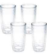 Tervis Clear &amp; Colorful Tabletop Made In Usa Double Walled Insulated, 4P... - $841.46 MXN