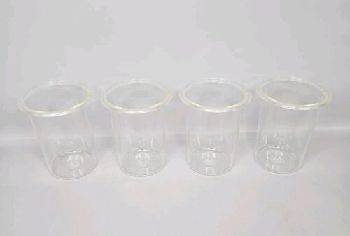 Rotavision Revolving Storage System Lot of 4 Replacement OEM Plastic Cups Set