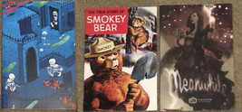 3 Comics Smokey The Bear Meanwhile What A Horrible Night to Have A Curse - $19.79