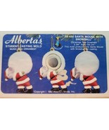 VTG 1987 Alberta&#39;s Student Ceramic Casting Mold A-499 Santa Mouse with S... - $32.31