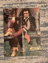 VINTAGE ADAM ANT &amp; THE CLASH 2 SIDED POSTER PINUP CENTERFOLD 21.25&quot; X 15.5&quot; - $151.91 MXN