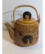 Vintage Japanese Teapot with Peacock Design - $301.06 MXN