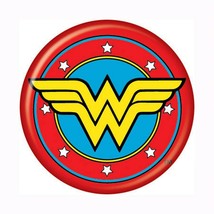 Wonder Woman Symbol Button Red - £6.24 GBP