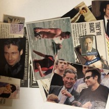 David Duchovny Vintage &amp; Modern Clippings Lot Of 20 Small Images And Ads - £3.88 GBP
