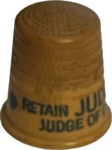 Judge E. N. Karay Collectible plastic Thimble - £11.79 GBP