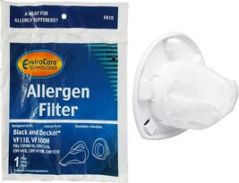 Envirocare Filter Designed To Fit Black and Decker Handheld Vacuums F610 - $4.95