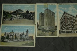 Lot of 4 Vintage Texas Postcards #154 - £19.57 GBP