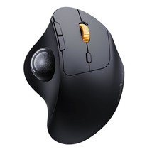 Wireless Trackball Mouse, Em04 Ergonomic Bluetooth Rollerball Mouse Rechargeable - £32.76 GBP