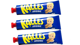 Kalles Kaviar Swedish Creamed Smoked Cod Roe 3 Tubes 190g Delicious Seafood - $952.40 MXN