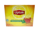 Lipton 100% Natural Decaf Black Tea (72 tea bags) - FREE SHIPPING - $17.50