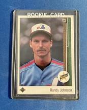 1989 Upper Deck Randy Johnson Rookie Card RC #25 Montreal Expos - $4.75