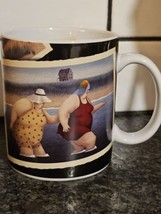 VTG Lang And Wise Collector Mug 1997 L.H. #5 Judy and Marge By Lowell Herrero - $15.88