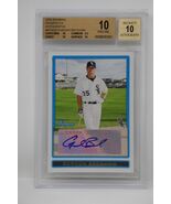 2009 Bowman Prospects Autographs Gordon Beckham AU RookieBeckett 10 PRIS... - €84,72 EUR