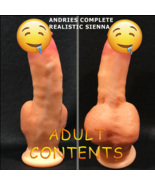 ANDRIES COMPLETE - Realistic DILDO - Real Cast - Pure Platinum Silicone ... - $265.00+