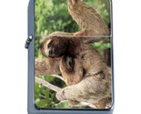 Cute Sloth Images D8 Windproof Dual Flame Torch Lighter  - $16.78