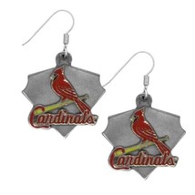 MLB St. Louis Cardinals Cast Dangle Earrings - £11.75 GBP