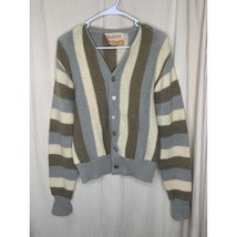 Mint 1950s Jantzen Canadiens Wool Grunge Grandpa Stripe Kurt Cobain Card... - $300.00