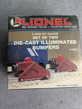 Set of Two Lionel Diecast Illuminated Bumpers 6-2283 NEW - $369.71 MXN