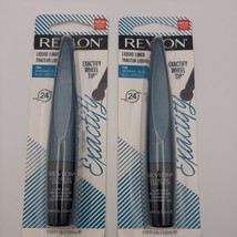 SET OF 2- Revlon Exactify Liquid Liner 104 MERMAID BLUE, NEW, Carded - $11.87