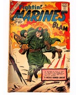 Vtg 1961 Charlton War Comic FIGHTIN&#39; MARINES #44 Rare Book Medic Named S... - $29.99
