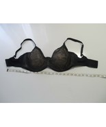 Le Mystere Whisper Unlined Lace Molded Underwire Bra-2210-BLACK 34G- - £20.79 GBP