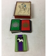 Set Of 3 Vintage Playing Cards In A George Washington Card Holder Box (F... - $20.82 CAD