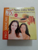Nano Extra White Natural Papaya &amp; Carrot Face Cream 15g Original - £10.17 GBP