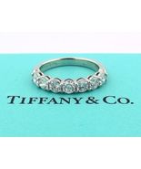 Tiffany &amp; Co. Platinum Embrace .91ct Diamond 3.5mm Shared Wedding Band R... - £4,756.16 GBP