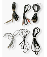 Audio Video Microphone Cable Cords Tandem Assorted Sizes Lengths 6 Male Lot - $26.96 CAD