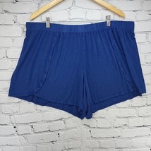 Cacique Sleep Shorts Blue Womens Sz 22/24 - £9.41 GBP