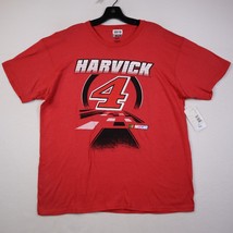 Nascar Kevin Harvick 4 T-Shirt Stewart-Haas Racing Men Red XL - £8.61 GBP