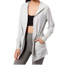 allbrand365 designer Womens Activewear Hooded Wrap,Whisper Heather,Medium - $60.60