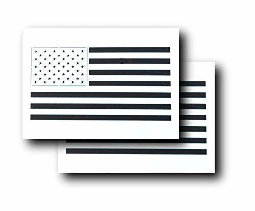 2PK Large Spray Airbrush Painting Stencils United States Flag Stencils American - $10.77