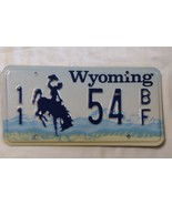 VINTAGE WYOMING LICENSE PLATES (PAIR)  NO LONGER IN USE-  PARK COUNTY 11... - $18.00