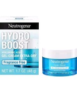 NEW Neutrogena Hydro Boost Extra Dry Gel Cream Fragrance Free Moisturize... - €42,30 EUR