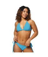 New Women&#39;s XS-6XL 2-Pc Bikini Swimsuit Summer Sky Blue Removable Pads U... - £22.97 GBP