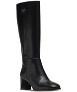 Kate Spade New York Women&#39;s Aimee Tall Boots - Black Leather Size 7.5 - $157.28 CAD
